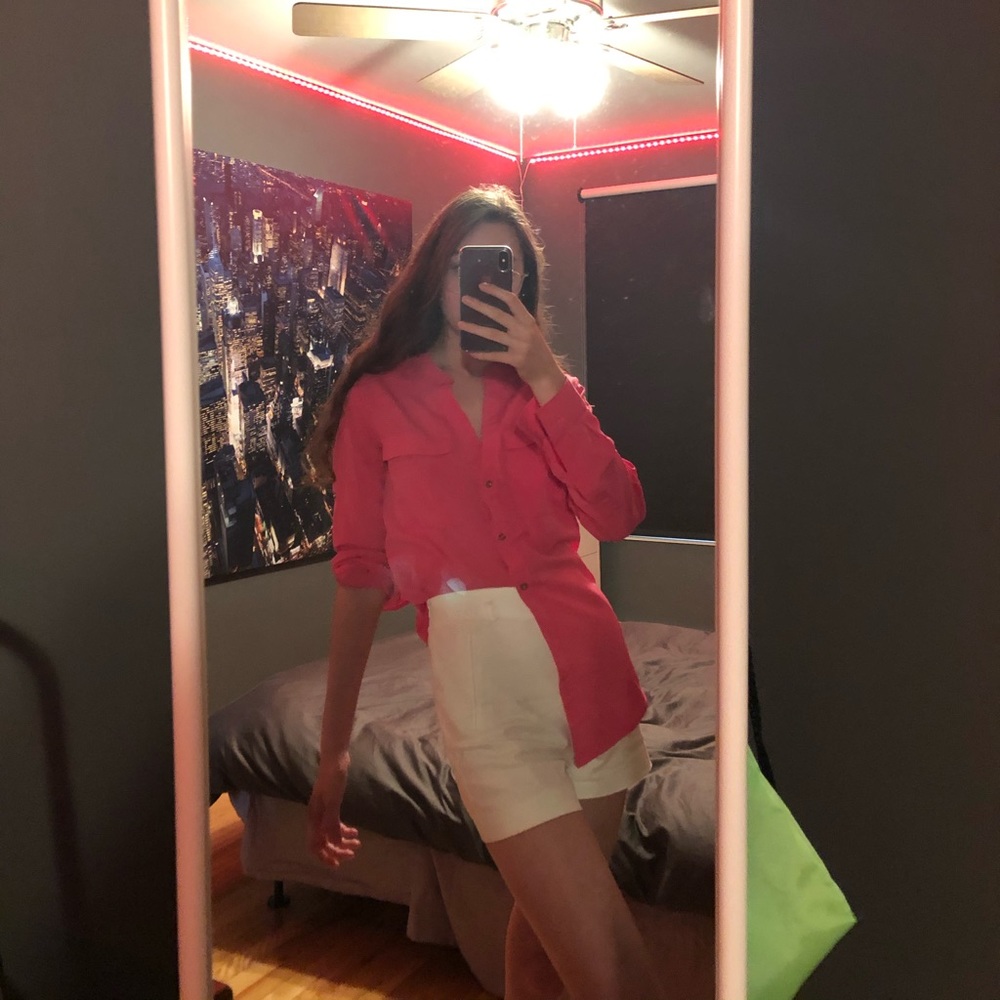 Pink blouse
